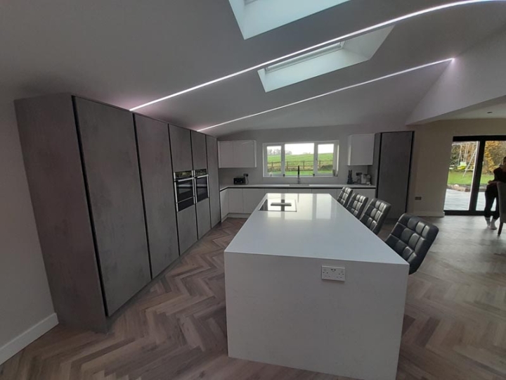 Modern Grey Kitchen Design