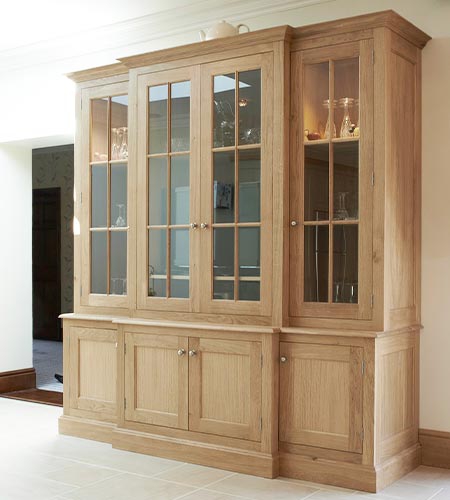 Handmade Oak Drinks Cabinet