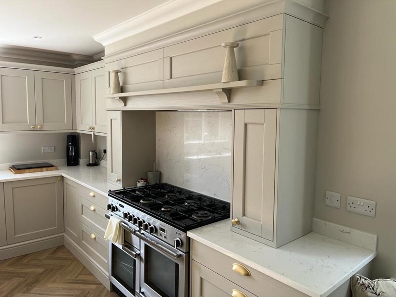 Kitchen Oven And Cooking Area