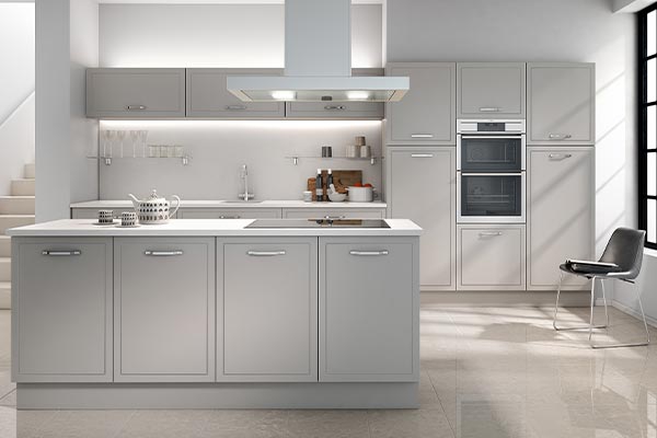 White Kitchen Norfolk